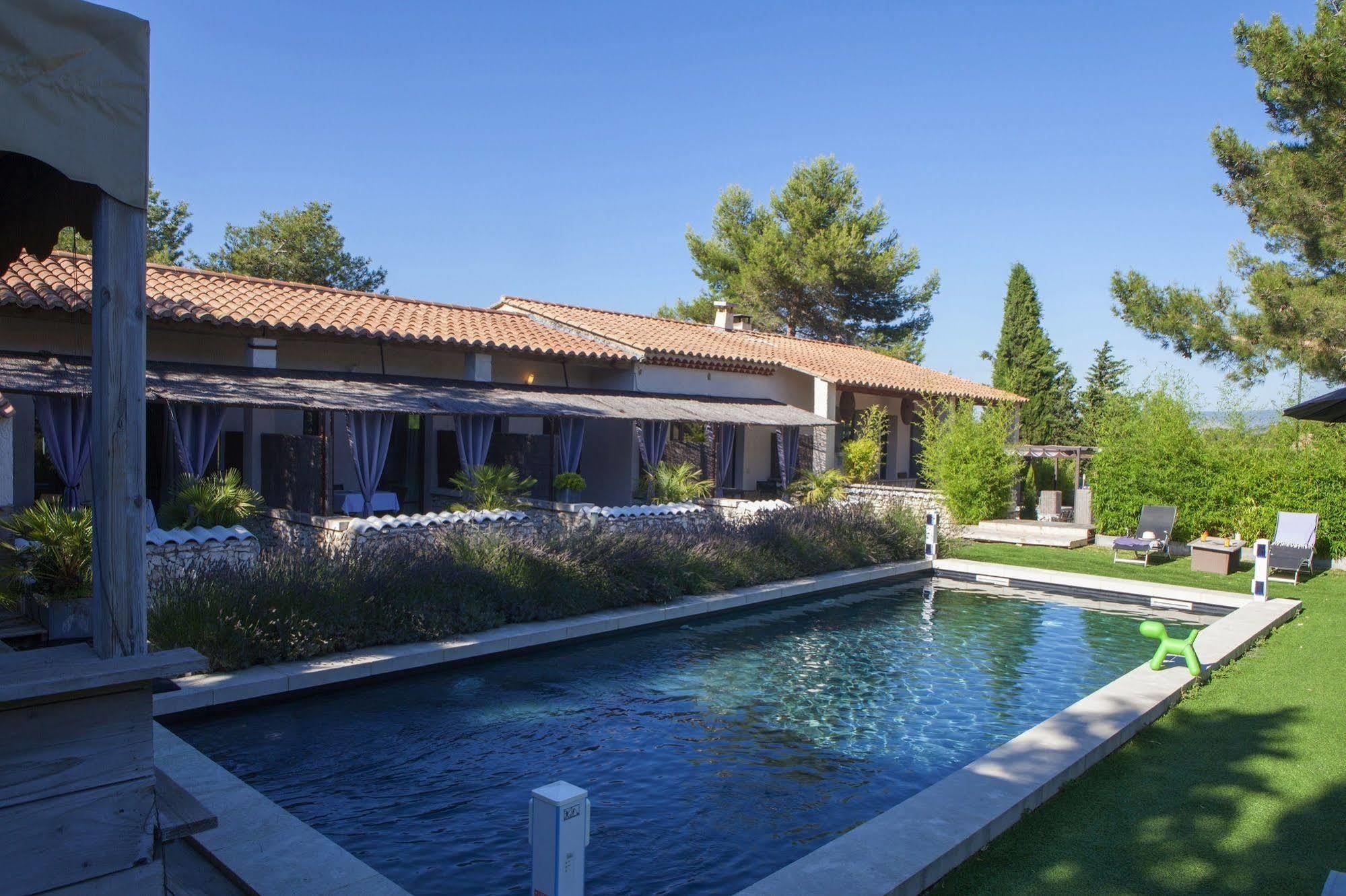 L'Auberge De L'Aubergine Eygalières Dış mekan fotoğraf